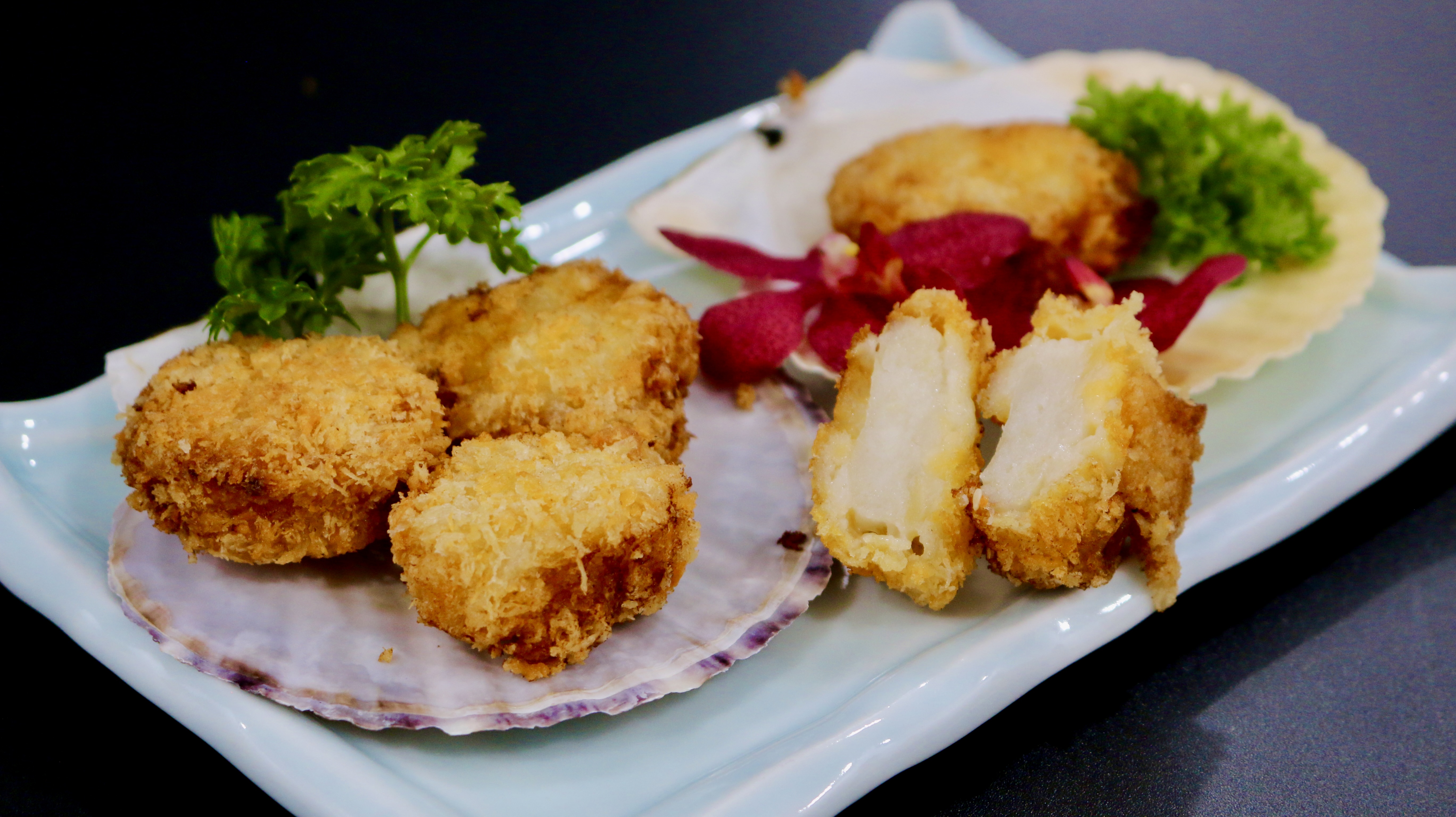 Crumbed Scallop